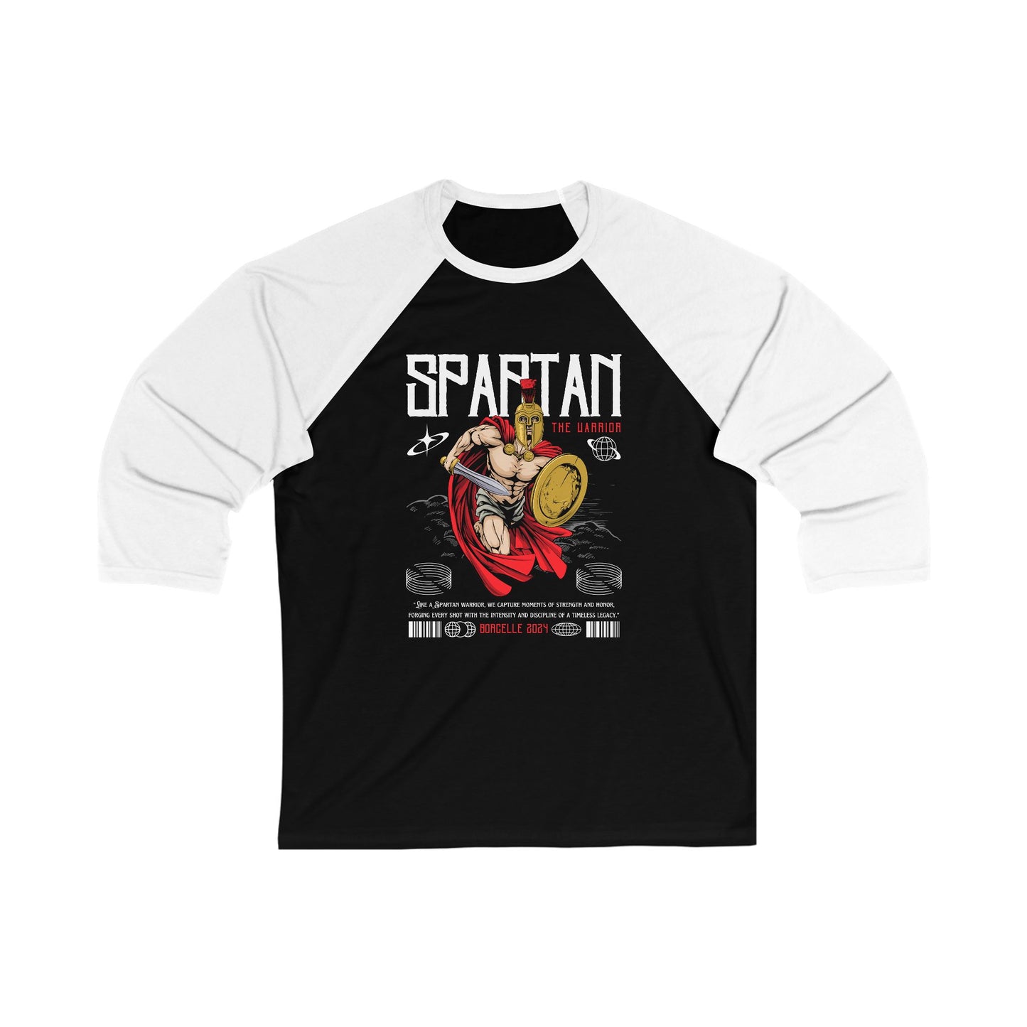 Spartan Edge Unisex Baseball Tee Athletic & Gamer Apparel