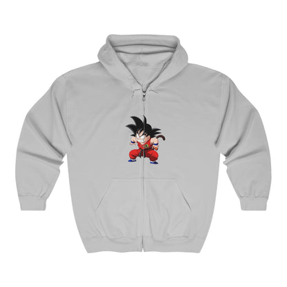 Son Goku Zip Up Hoodie