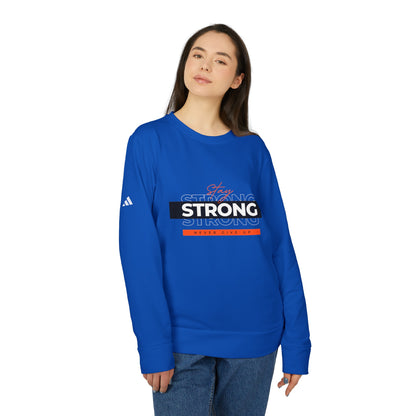 adidas® Unisex Fleece Crewneck - Strong