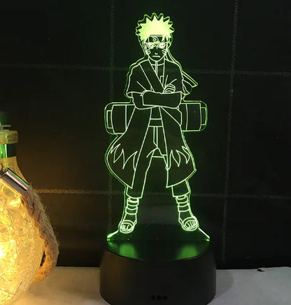 3D Naruto LED light lamp