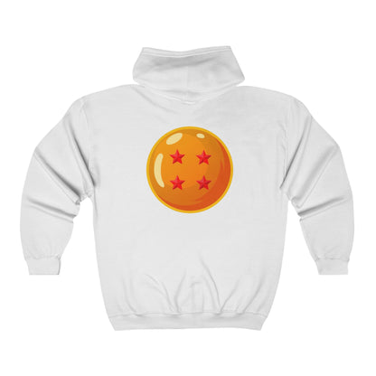 Son Goku Zip Up Hoodie