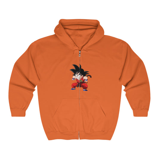 Son Goku Zip Up Hoodie