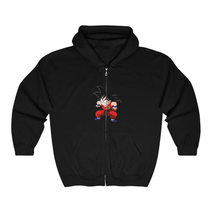 Son Goku Zip Up Hoodie