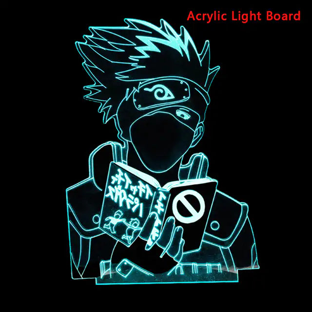 3D Naruto LED light lamp