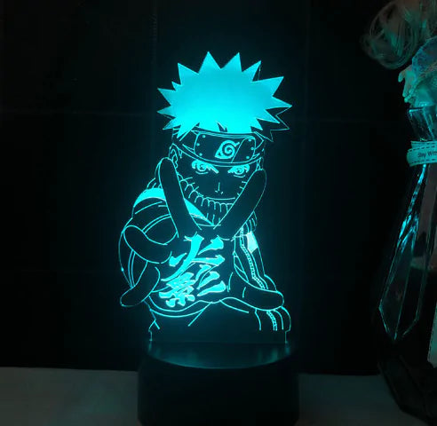 3D Naruto LED light lamp