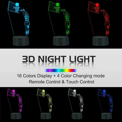 Baller 3D LED Lamp *16 colors*