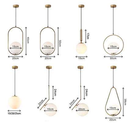 Modern Style Light Bearer Pendant Light