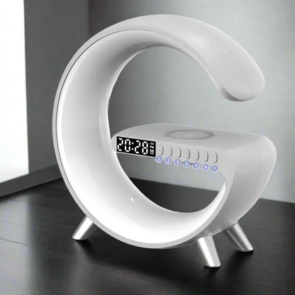 Intelligent G-LED Lamp B/T Speaker Wireless Charger Atmosphere Decor