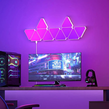 Aurora Triangular Quantum Lamp RGB Wall Lamp