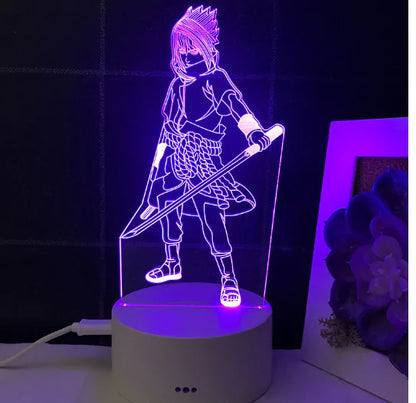 3D Naruto LED light lamp