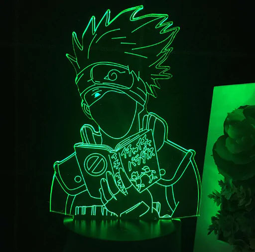 3D Naruto LED light lamp